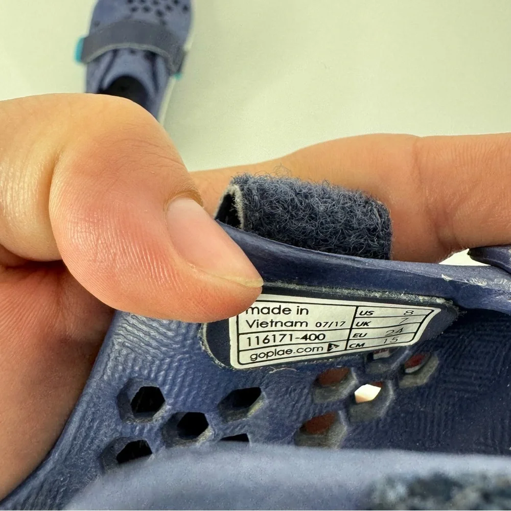Plae Blue Mimo Water Sneakers Toddler‎ Size 8